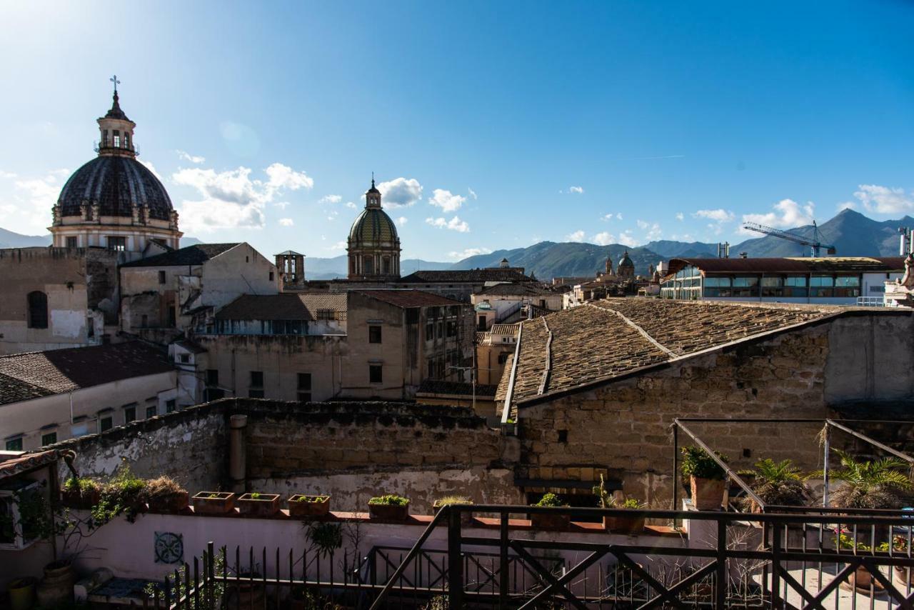 Appartamento Palazzo Pace Al Cassaro Palermo Buitenkant foto